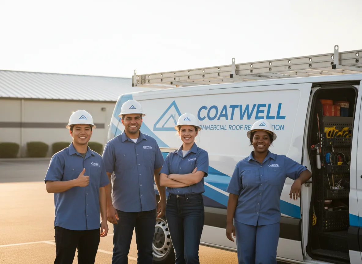 Commercial roof coating company in Howland, ME